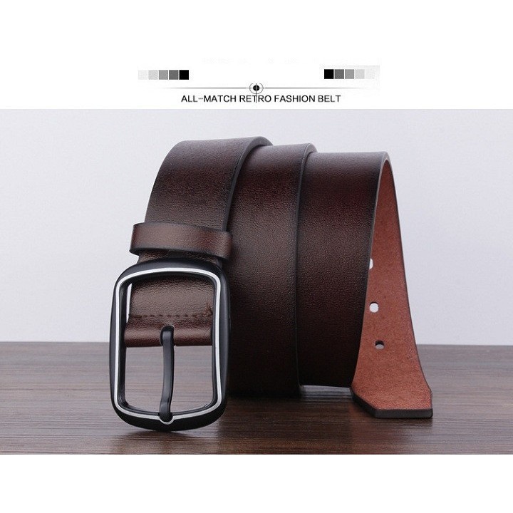 Thắt lưng da nam cao cấp phong cách Hàn Quốc sang trọng