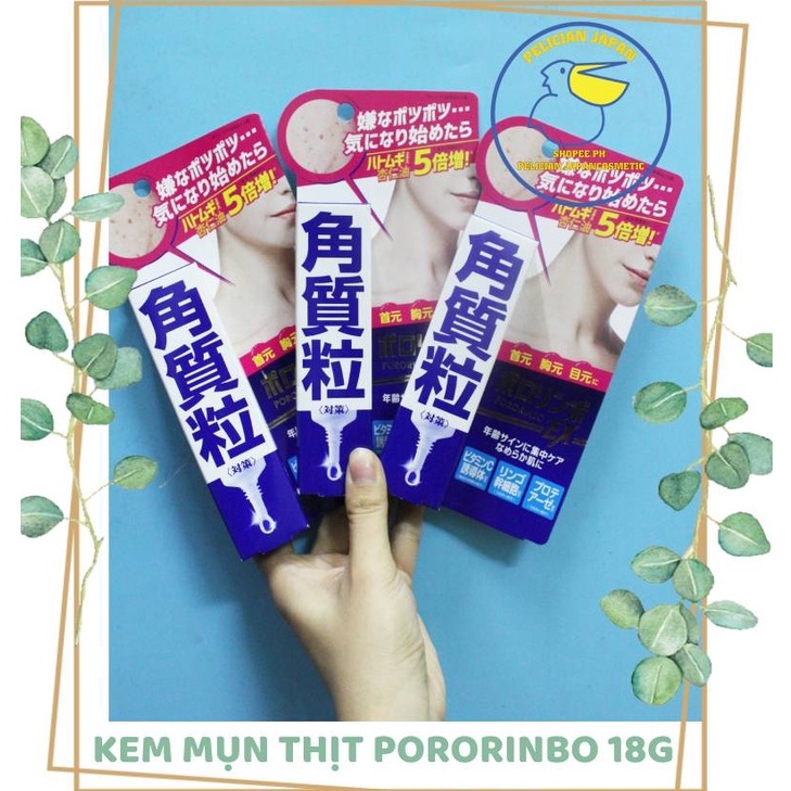 Kem mụn thịt Pororinbo nhật bản
