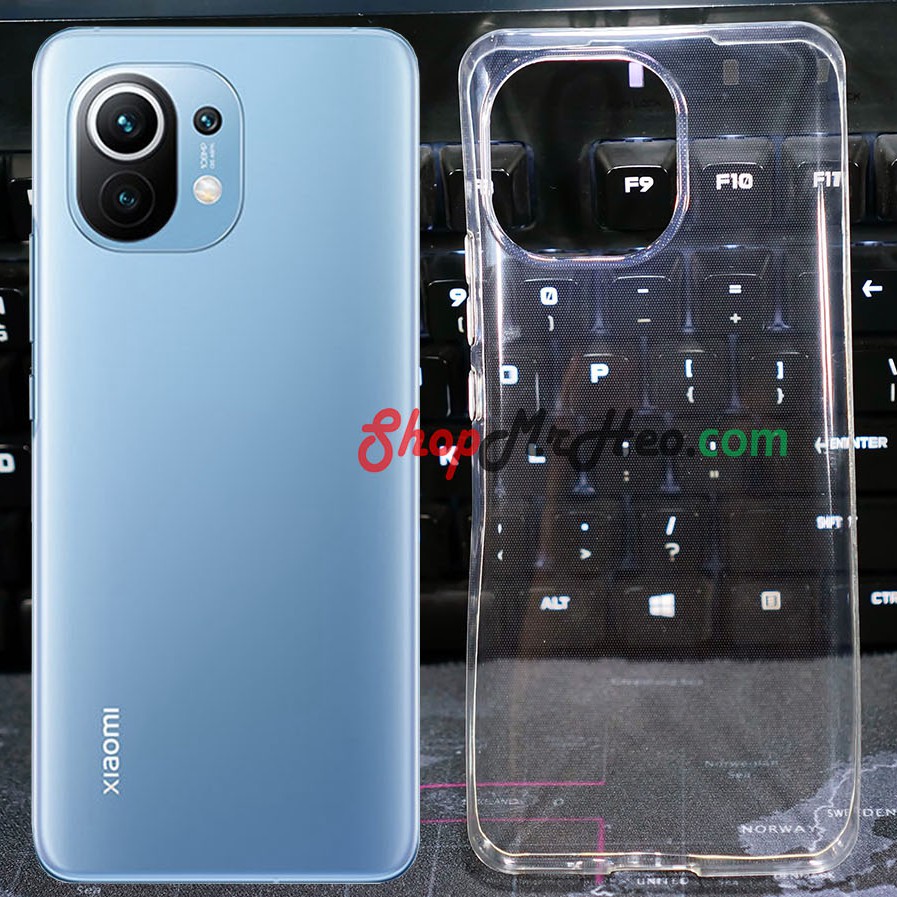 3 Cái Ốp Lưng Dẻo Trong Suốt Xiaomi Mi 11 - Mi 11 Pro - Mi 11 Ultra