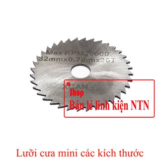 Lưỡi cưa mini các kích thước 22mm 25mm 32mm 35 mm 44mm