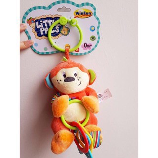 Thú bông xúc xắc treo cũi khỉ con Winfun
