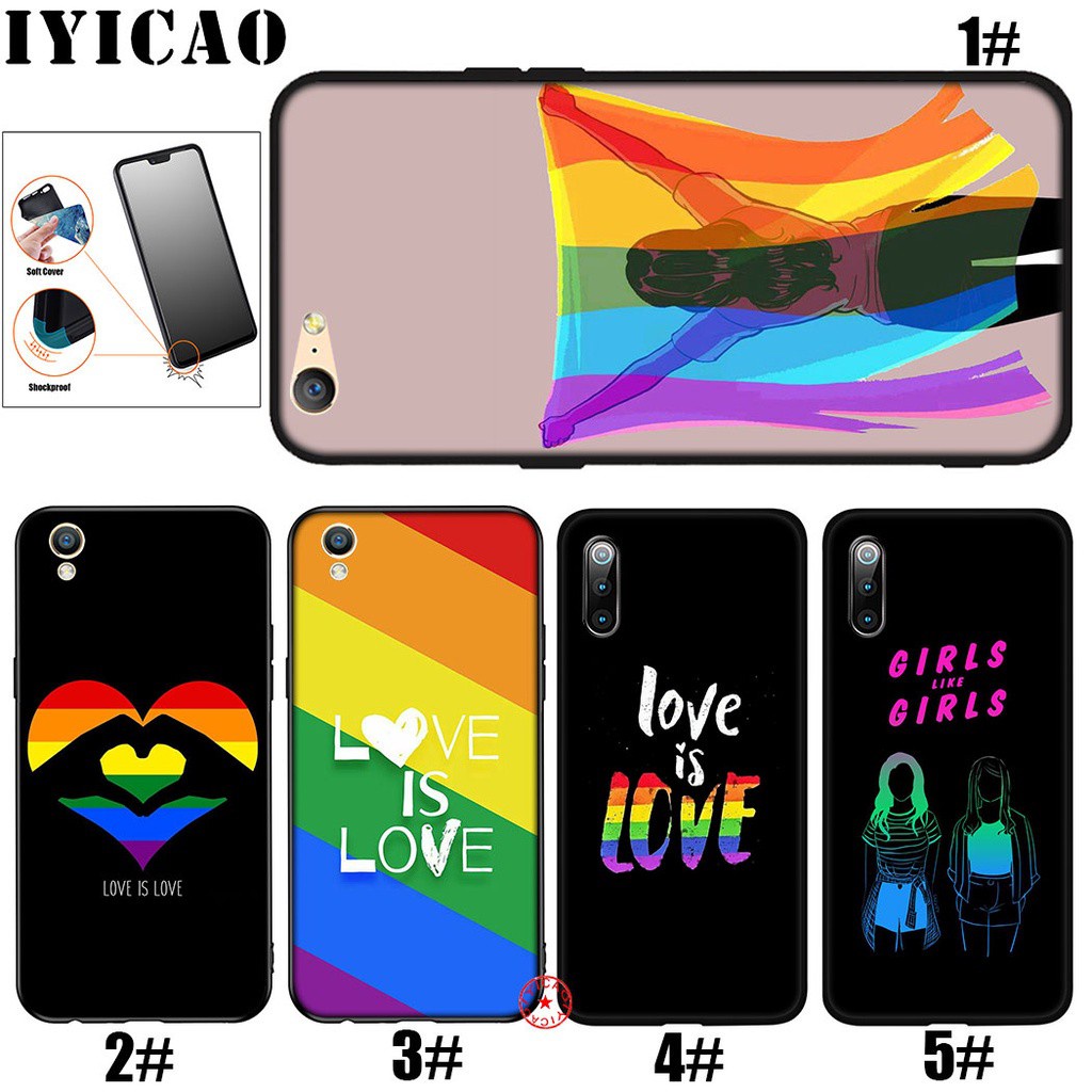 Ốp Điện Thoại Họa Tiết LGBT Độc Đáo Cho Oppo A3S A5 A5S A7 A12 A12S A12E A37 A39 A57 A59 A77 F3 F1S Neo 9 CP78