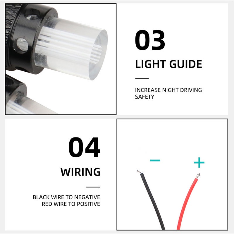 2 Đèn mắt đại bàng KEVANLY dành cho xe máy