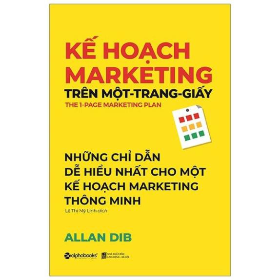 Sách-Kế hoạch marketing trên một trang giấy [AlphaBooks]