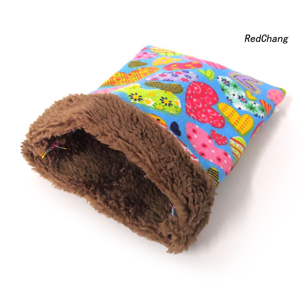 Túi Ngủ Làm Tổ Giữ Ấm Trong Mùa Đông Cho Thú Cưng Nhím/Chuột Lang/Sóc Kích Thước Nhỏ
