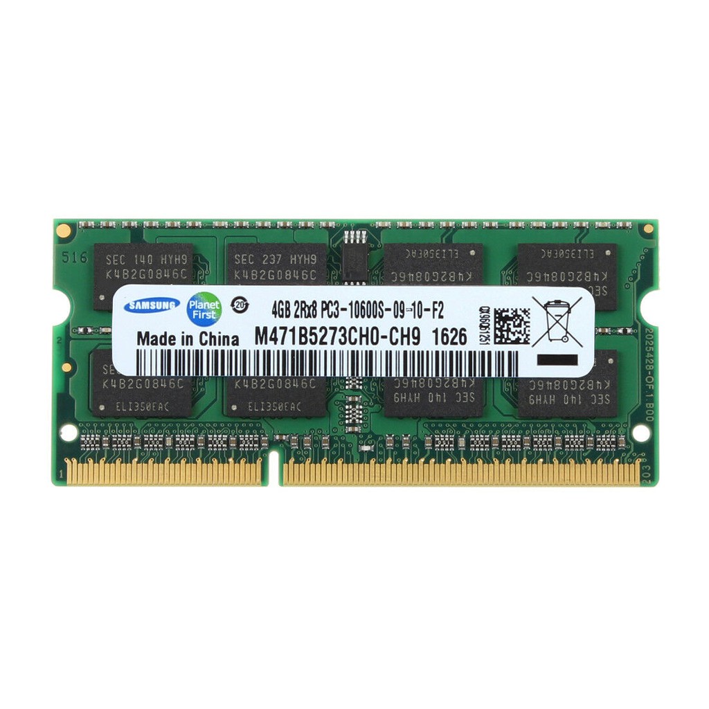 Bộ Nhớ Ram Samsung 8gb/4gb/2gb 2rx8 Ddr3 bus 1333mhz Pc3-10600S 204pin So-Dimm Cho Laptop | WebRaoVat - webraovat.net.vn