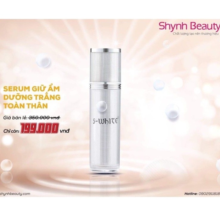 Serum kích trắng body Swhite NXS 4/2021
