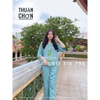 Đồ đi chùa vài lụa / Đồ lam vải mịn ( THUẬN CHƠN STORE)