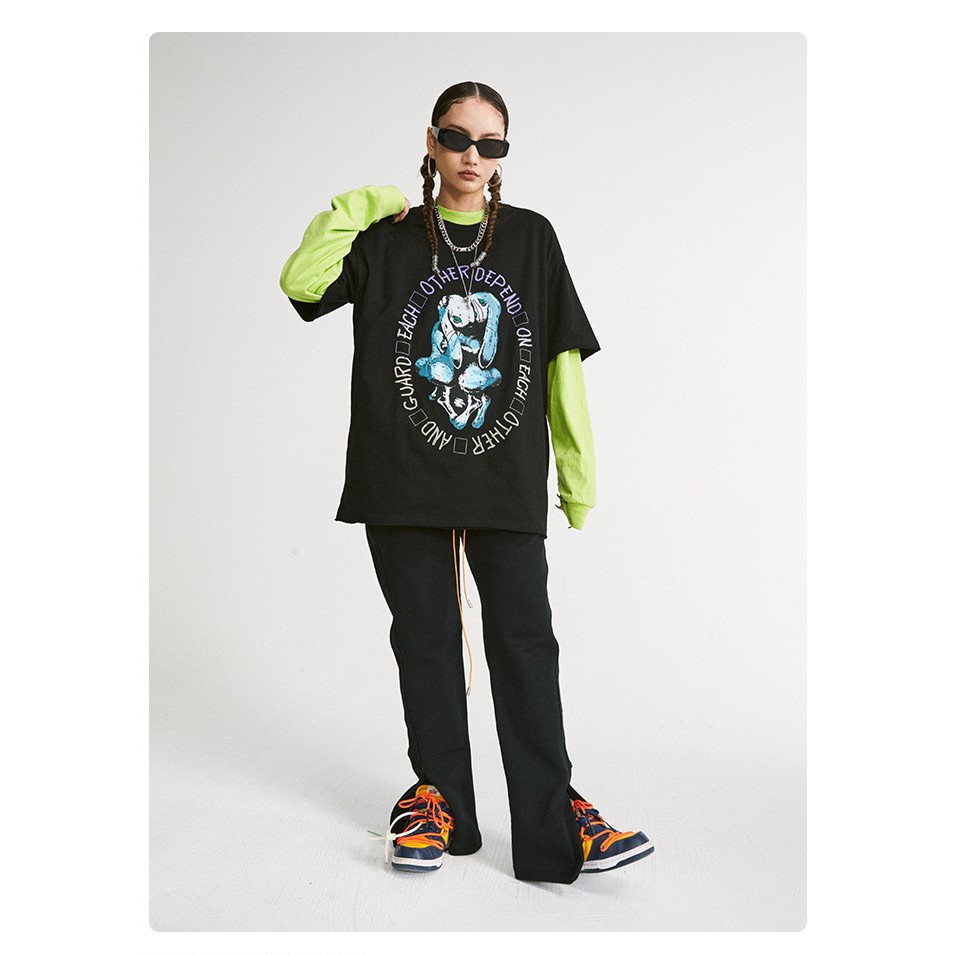 Áo Phông Nam Nữ Cao Cấp, Áo Thun In Hình Trước Ngực, Chất Liệu Cotton GUARD by 8IGHTYSTU 2021 | BigBuy360 - bigbuy360.vn