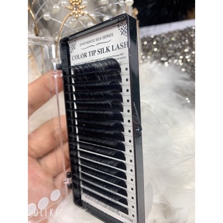 Mi khay Color tip silk Lash ( Đồ nối mi đẹp )