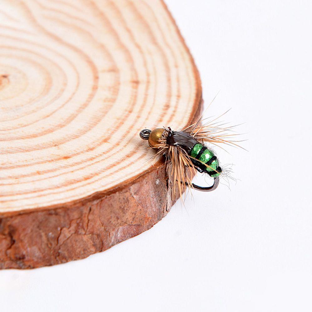 MYRONGVN Set 2 Mồi Câu Cá Giả Hình Côn Trùng Tiện Lợi