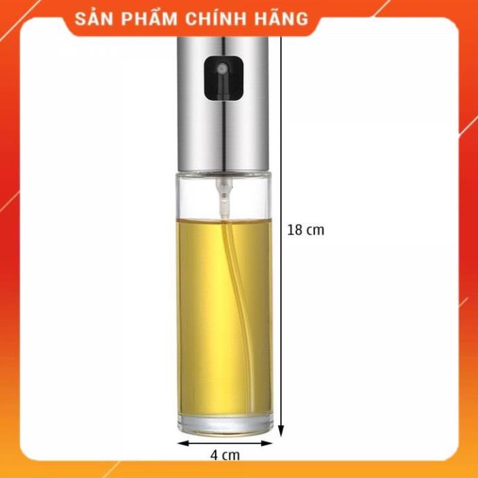 Bình xịt dầu ăn phun sương nồi chiên không dầu 100ml