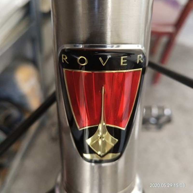 Miếng Dán Khung Trước Xe Đạp Bằng Nhôm DIY Cho MTB BMX