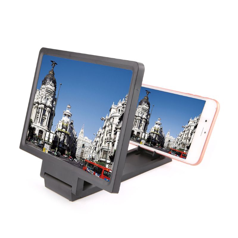 Bộ Phóng Đại Màn Hình Điện Thoại 3d Tiện Dụng Kèm Phụ Kiện