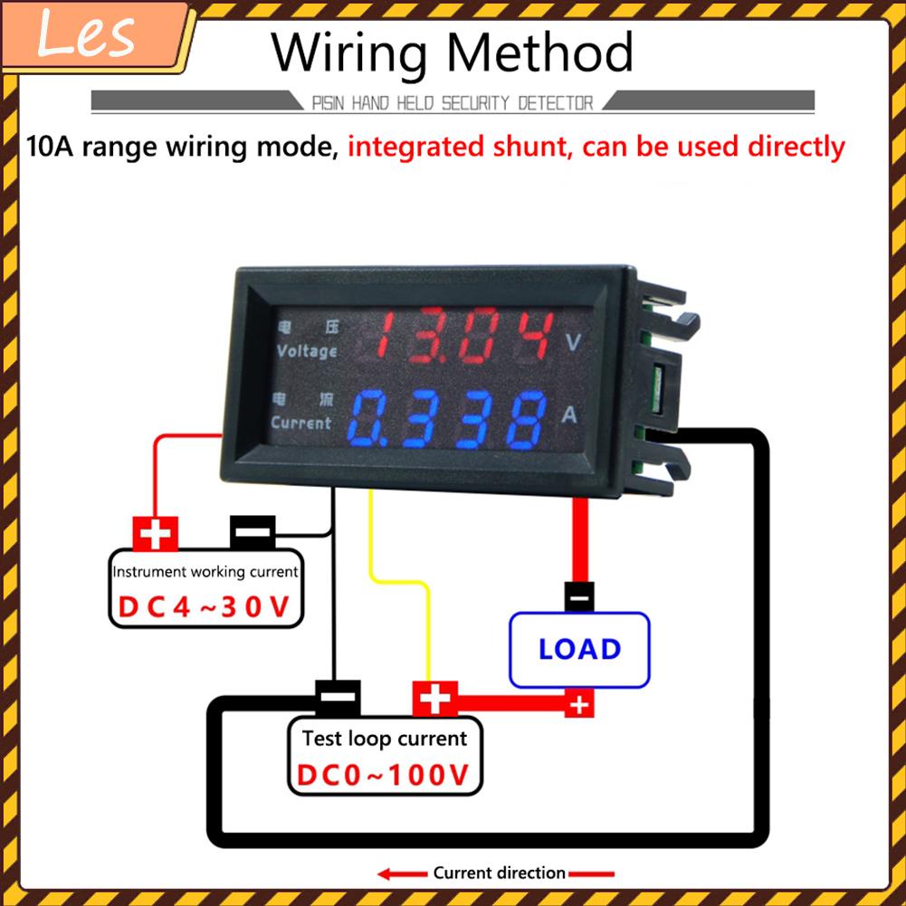 Ampe kế điện tử M4430 màn hình LED 0.28 inch