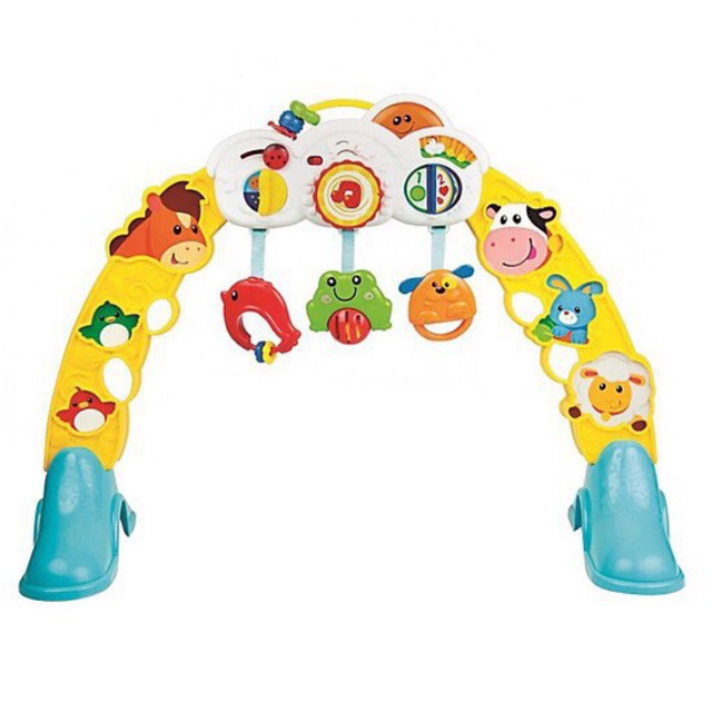 Kệ Chữ A đa năng 3 in 1 hình động vật Winfun 0853