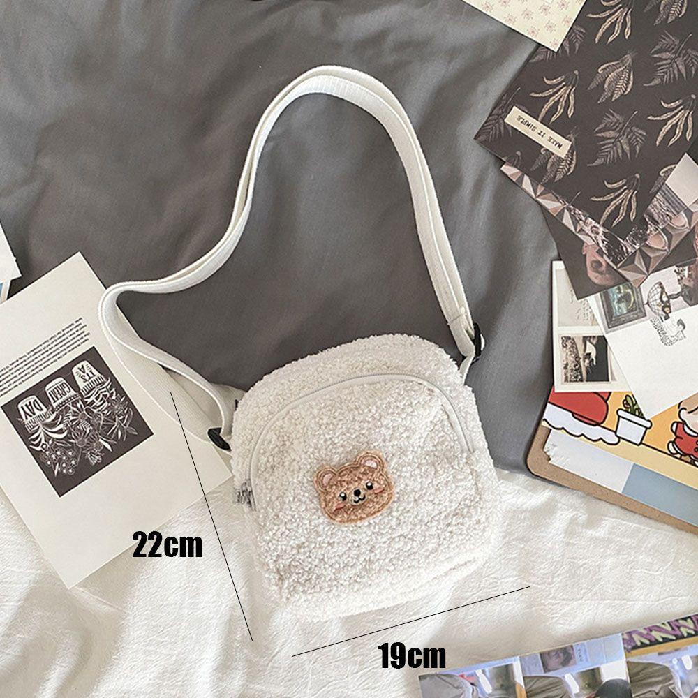 Túi Đeo Vai Đựng Điện Thoại Hình Gấu Dễ Thương