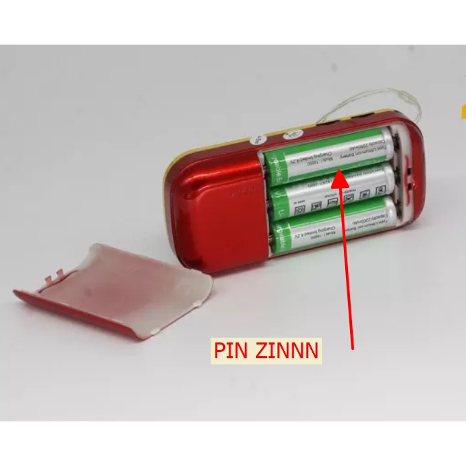 2 VIÊN  Pin Tròn Zin Chuẩn Theo Máy 18650 HHTC 2200MH Cho Thay Thế Bin Đài Radio.Nghe Nhạc Các Hãng Đài Craven,Sony,BKK
