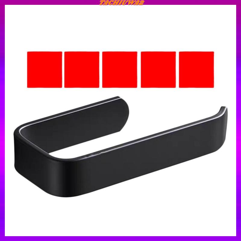 [Tachiuwa2] Giá Đỡ Cuộn Giấy Vệ Sinh Màu Đen Gắn Tường Nhà Bếp