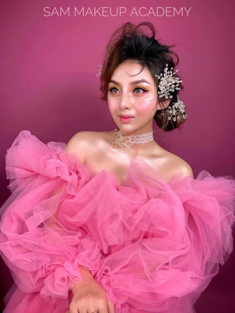 Váy von tay bồng chụp concept