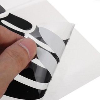 Decal hình Đại Bàng dán xe (Đen)