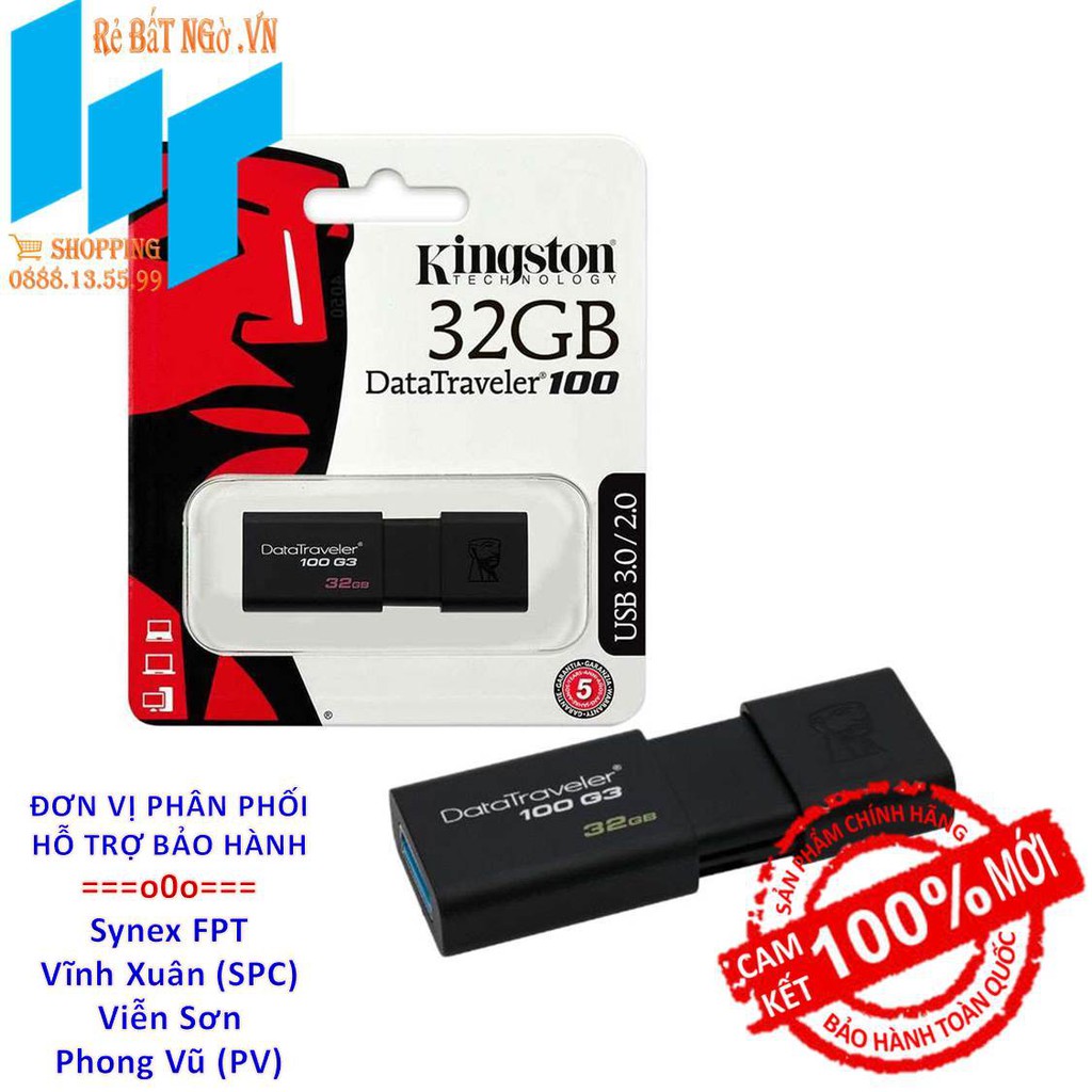 USB 3.0 32GB DT100G3 BH 60T