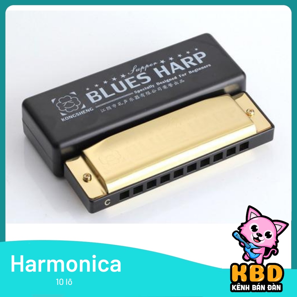 Kèn Harmonica Diatonic Blue Harp, Kèn harmnonica 10 lỗ