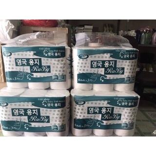 Lốc 6 Cuộn Giấy Vệ Sinh HQ