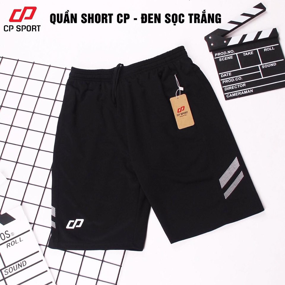 Quần sọt thể thao CP vải thun da cá | BigBuy360 - bigbuy360.vn