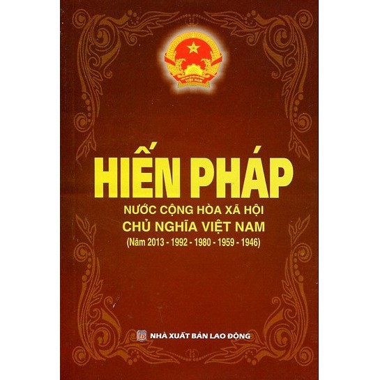 [ Sách ] hiến pháp 5 năm - 2013-1992-1980-1959-1946