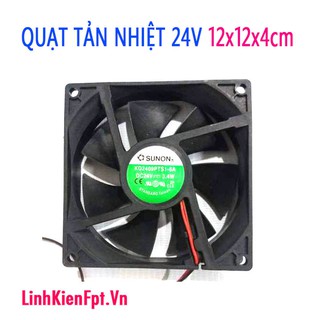 Quạt tản nhiệt 24V 12x12cm