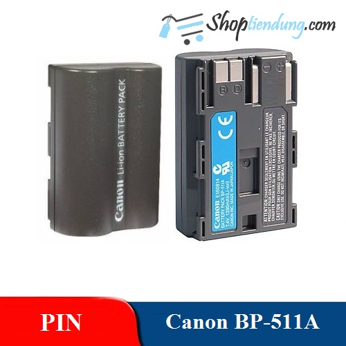 Pin cho máy ảnh .CAN0N BP-511A, BP511A for 50D, 40D, 30D, 20D, 5D, 300D