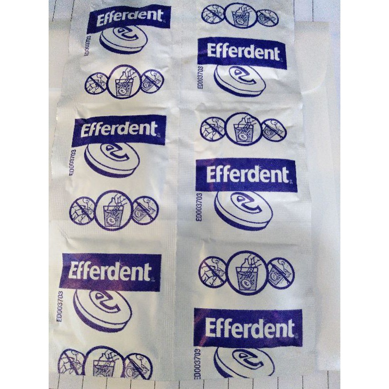 6 VIÊN NGÂM HÀM GIẢ EFFERDENT