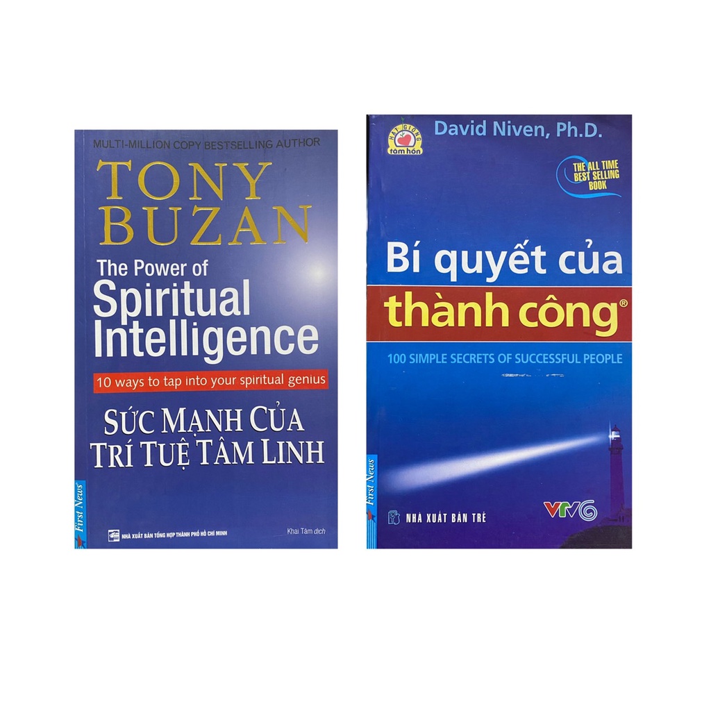Sách - Combo Bí quyết của thành công + Sức mạnh của sự khác biệt + Sức mạnh của trí tuệ tâm linh