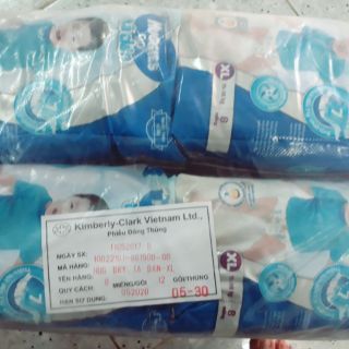 Tã dán huggies size xl 96 miếng