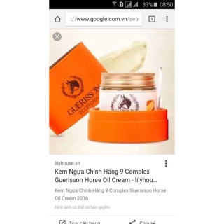 Kem dưỡng ngựa