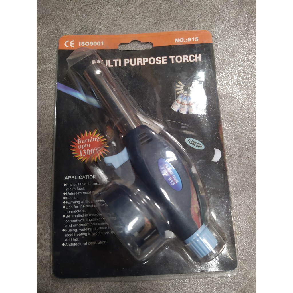 Đèn khò ga, đầu khò ga mini tự động mồi -khò béo - 1300 deg.C