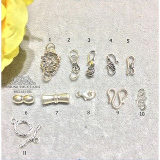 (Freeship đơn từ 50K)Charm bạc móc khóa các mẫu