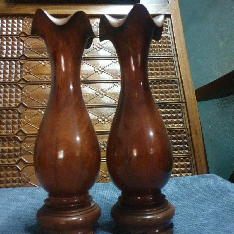 Bình Hoa Gỗ Hương Gia Lai 100%