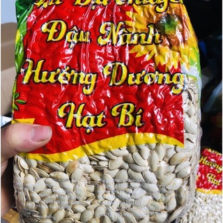 1kg Hạt Bí ta rang tay mẩy hạt giòn thơm