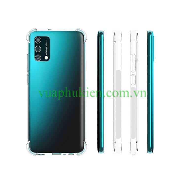 Ốp lưng Samsung Galaxy A02s dẻo trong chống sốc