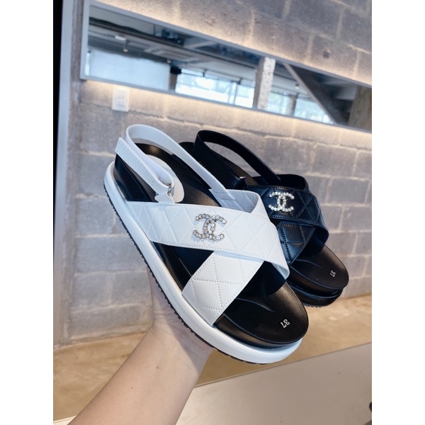 Sandal quai chéo đế docter 2 phân - Camel Store