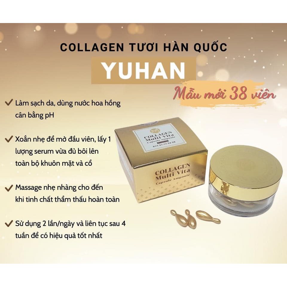 VIÊN COLLAGEN TƯƠI - AMMUD MULTI VITA AMPOULE HÀN QUỐC