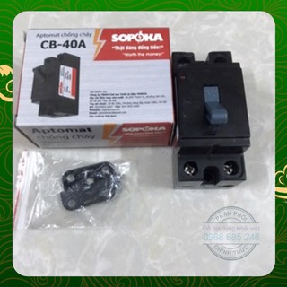 Aptomat chống cháy chống giật 15A 20A 40A