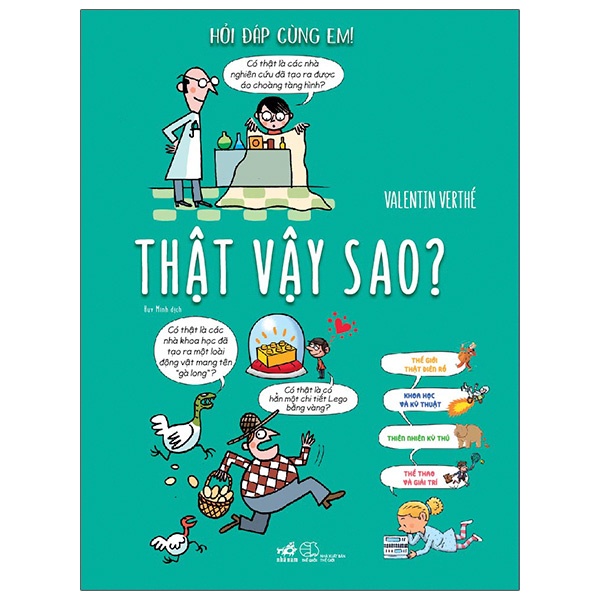 Sách Nhã Nam - Hỏi Đáp Cùng Em - Thật Vậy Sao?