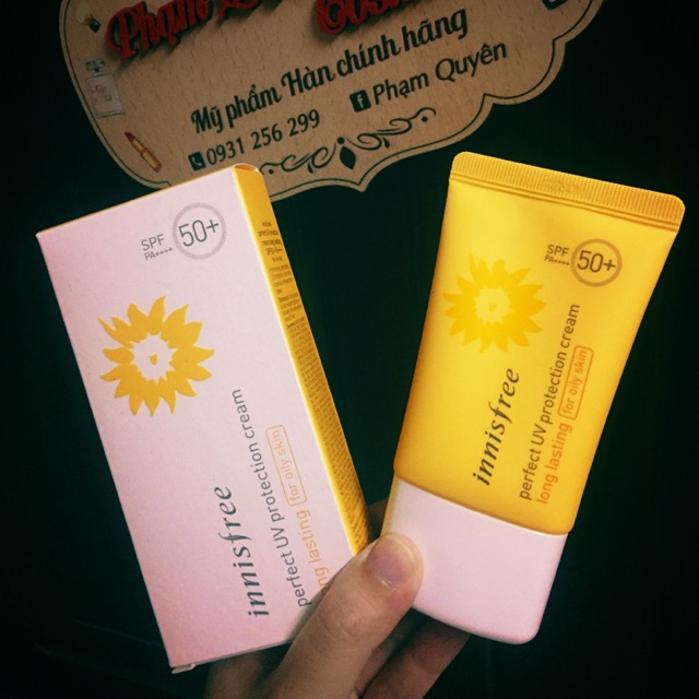 Kem chống nắng innisfree
