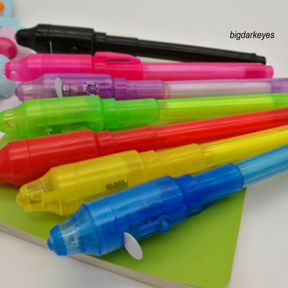 Bút Mực Tàng Hình Có Đèn UV Độc Đáo Tiện Dụng Cho Học Sinh