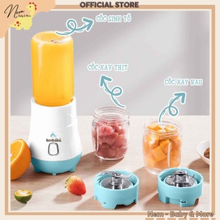 Máy xay 3 cối Bon bé bé cho bé ăn dặm lưỡi dao siêu sắc mã BB39