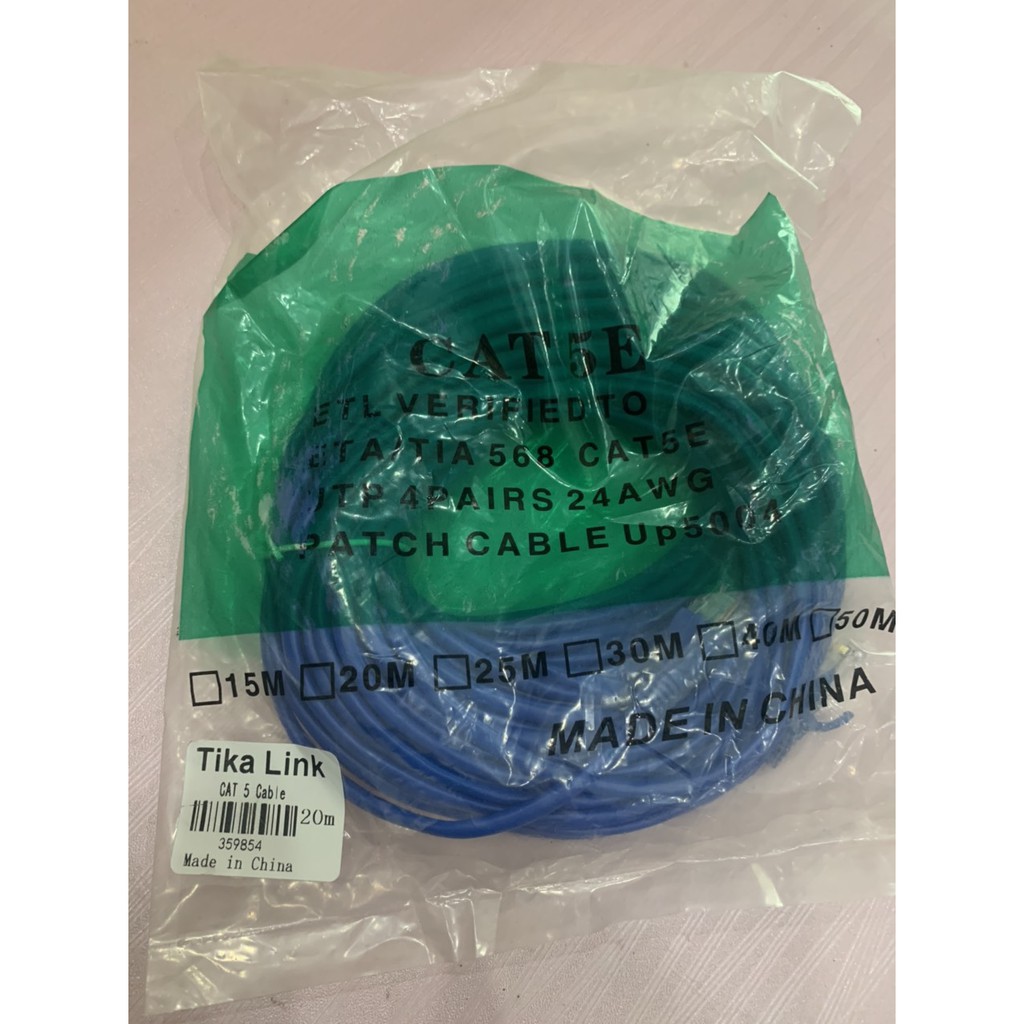 Dây cáp mạng 1,5M - 3M - 5M - 10M 15 MÉT 20 MÉT Cáp UTP CAT5E Kingmaster
