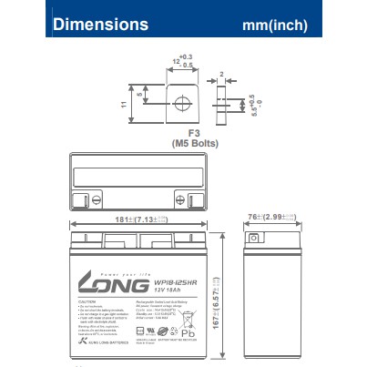 Ắc quy kín khí(VRLA AGM) GLOBE WP20-12IE 12V-20Ah